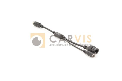 Кабель 6-pin (папа) — RJ45 (мама) + 1 power, 0,2 метра